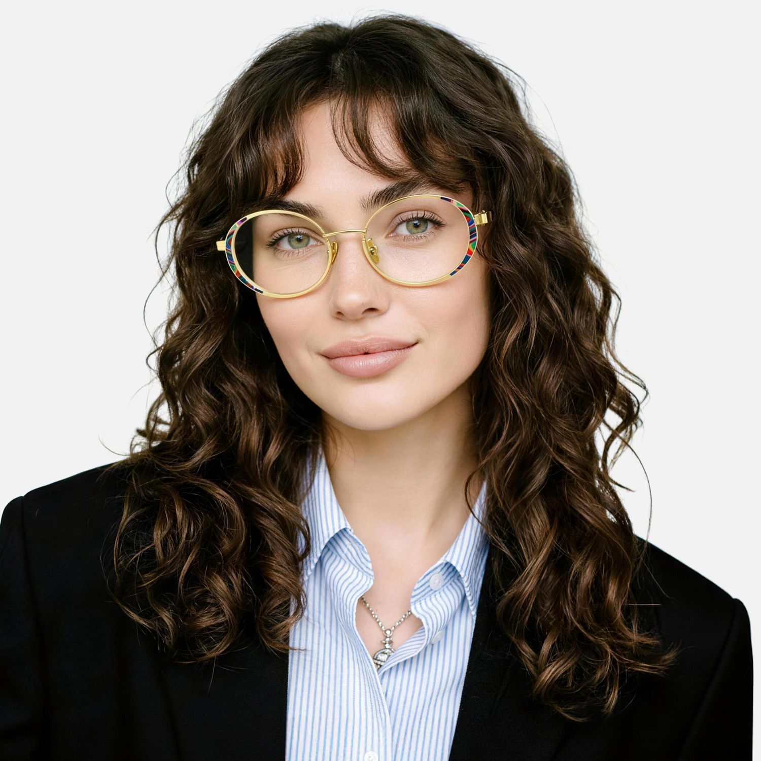 Explore the design story of Vortex - Oval Pattern Eyeglasses | Vooglam