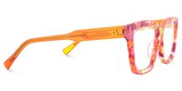 Verve - Rectangle Floral Eyeglasses | Vooglam 