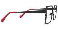Elowen - Rectangle Black Eyeglasses | Vooglam 