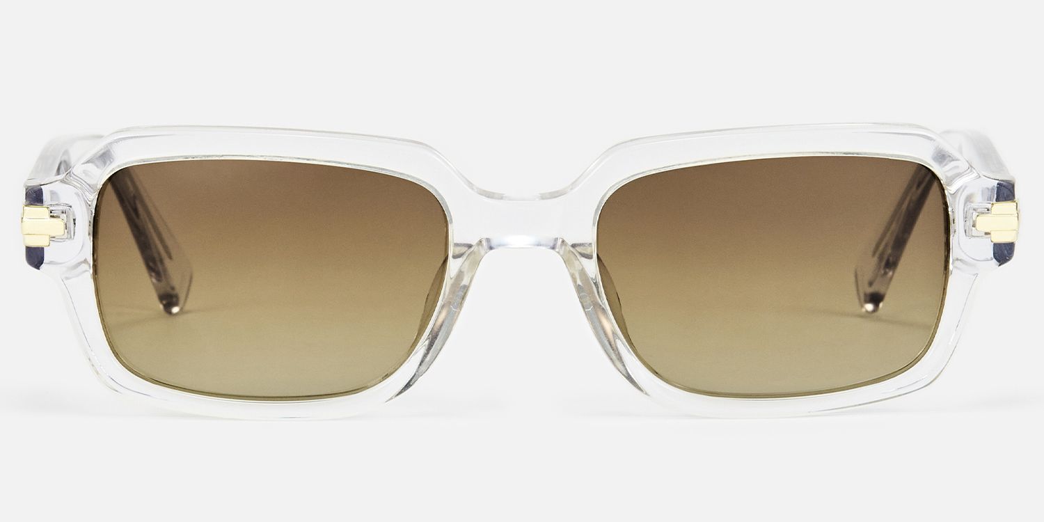 Zephyr - Rectangle Transparent Sunglasses product detail 2