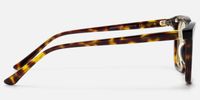 Chaparral - Retro Rectangle Tortoise Sunglasses | Vooglam Side View