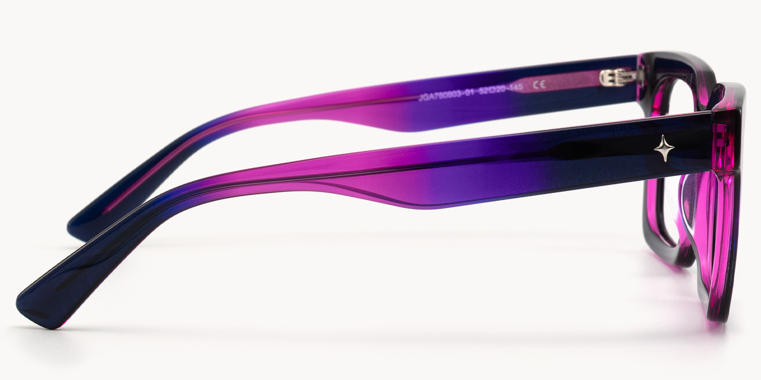 Loop - Square Two-tone Eyeglasses - 4