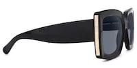 Borislav - Rectangle Black Sunglasses - 4