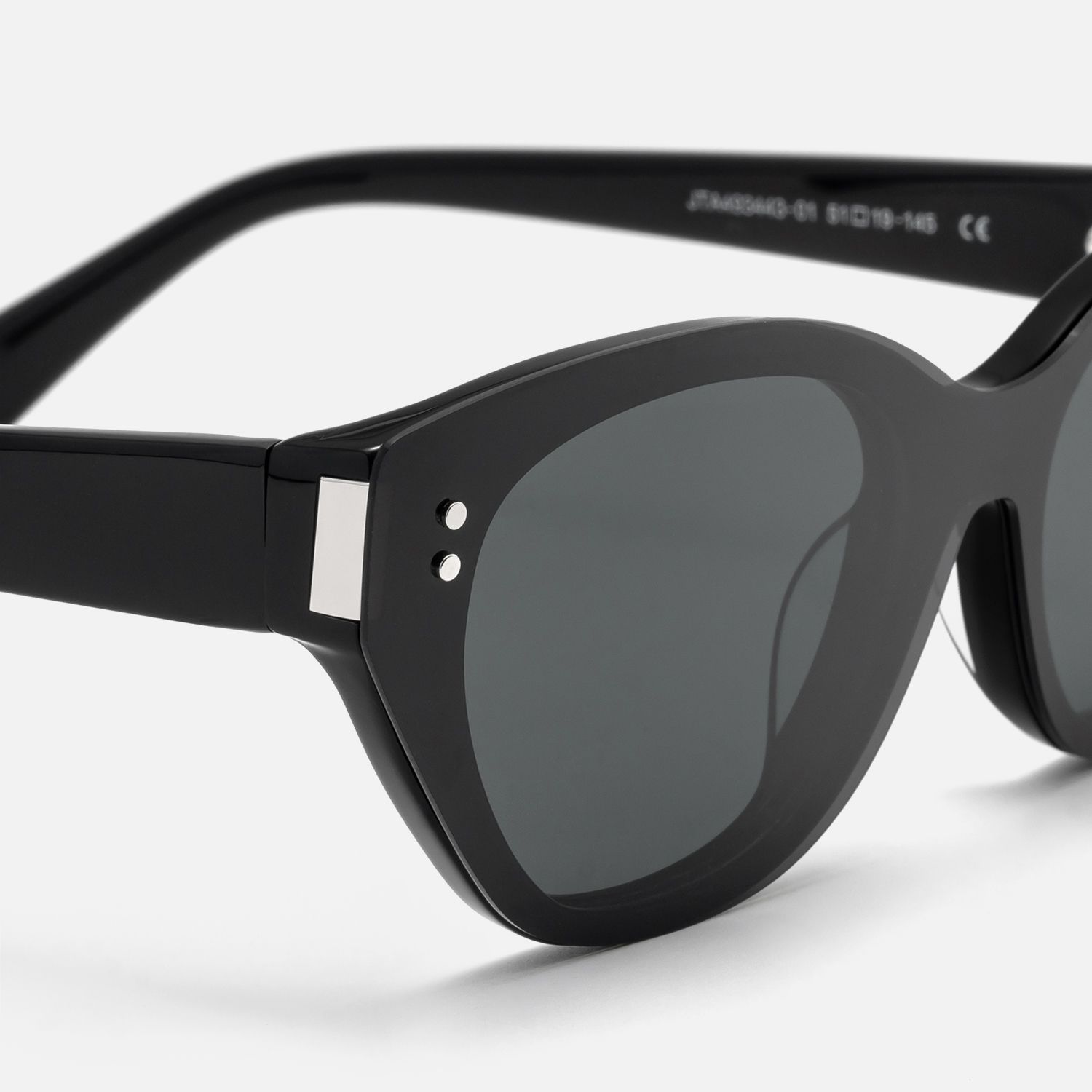 Cicely - Black Cat Eye Sunglasses product detail 4