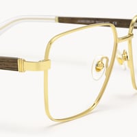 Griot - Square Gold Eyeglasses - 5