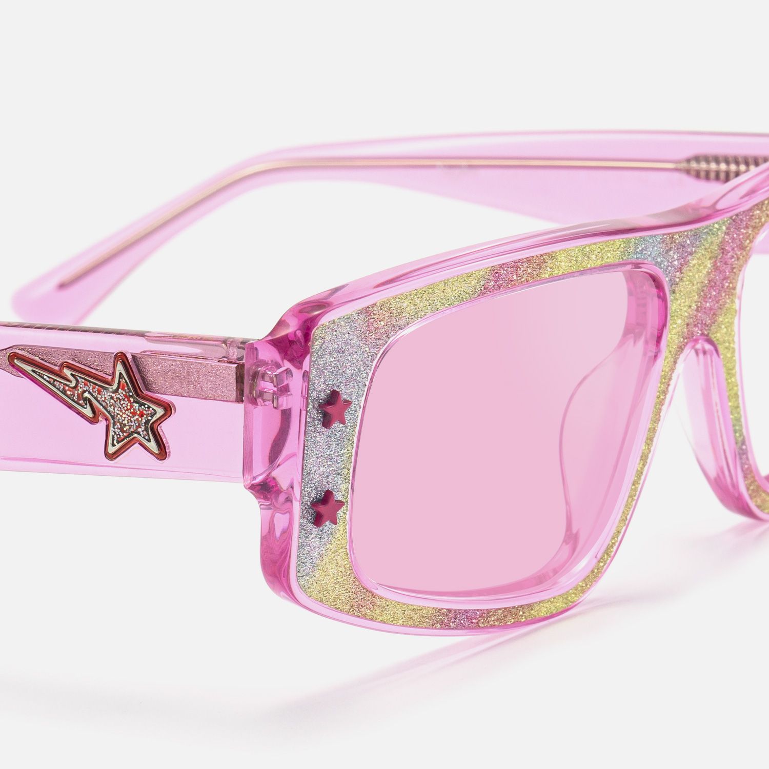 Maeva - Rectangle Multicolor Sunglasses product detail 4