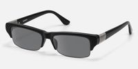 Kairo - Browline Black Sunglasses