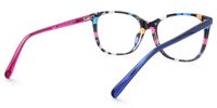 ECO Nalanie - Rectangle Floral Eyeglasses | Vooglam Side View