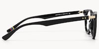 Vintel - Rectangle Black Eyeglasses - 4