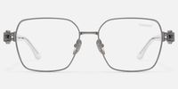 The Architect - Rectangle Black Eyeglasses | Vooglam Angle View
