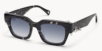 Sabrina - Rectangle Tortoise Sunglasses - 2