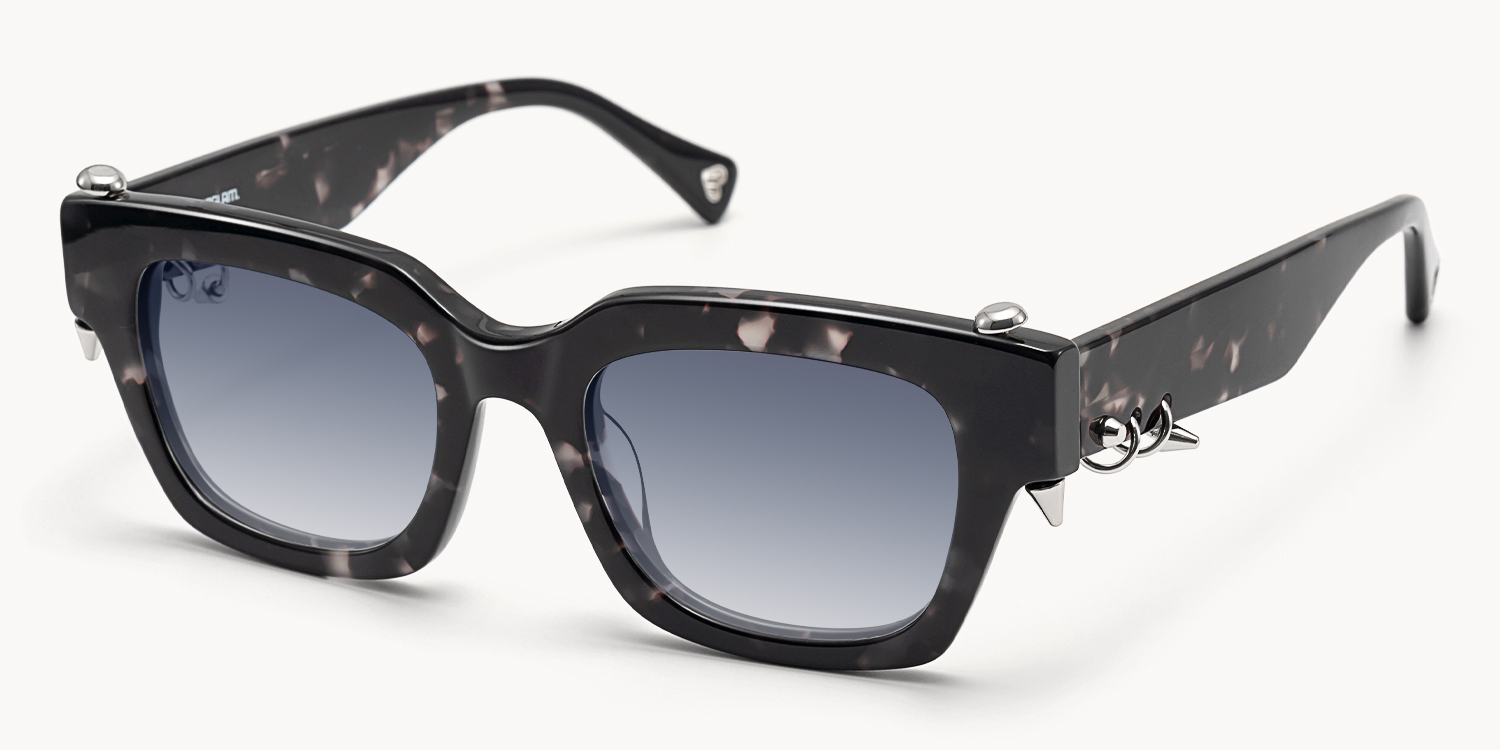 Sabrina - Rectangle Tortoise Sunglasses