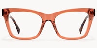 Vibranium - Rectangle Orange Eyeglasses - 2