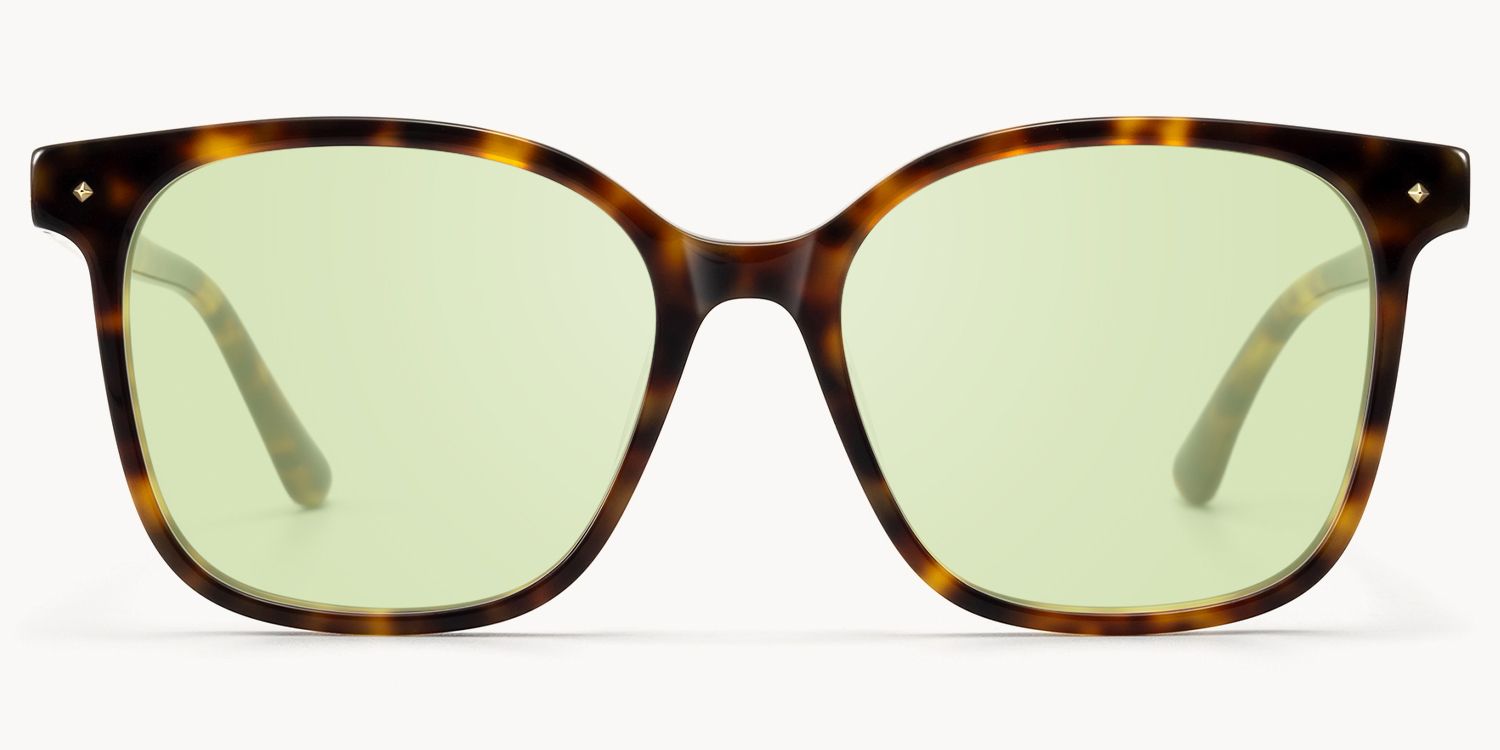 Spacek - Square Tortoise Sunglasses - 1