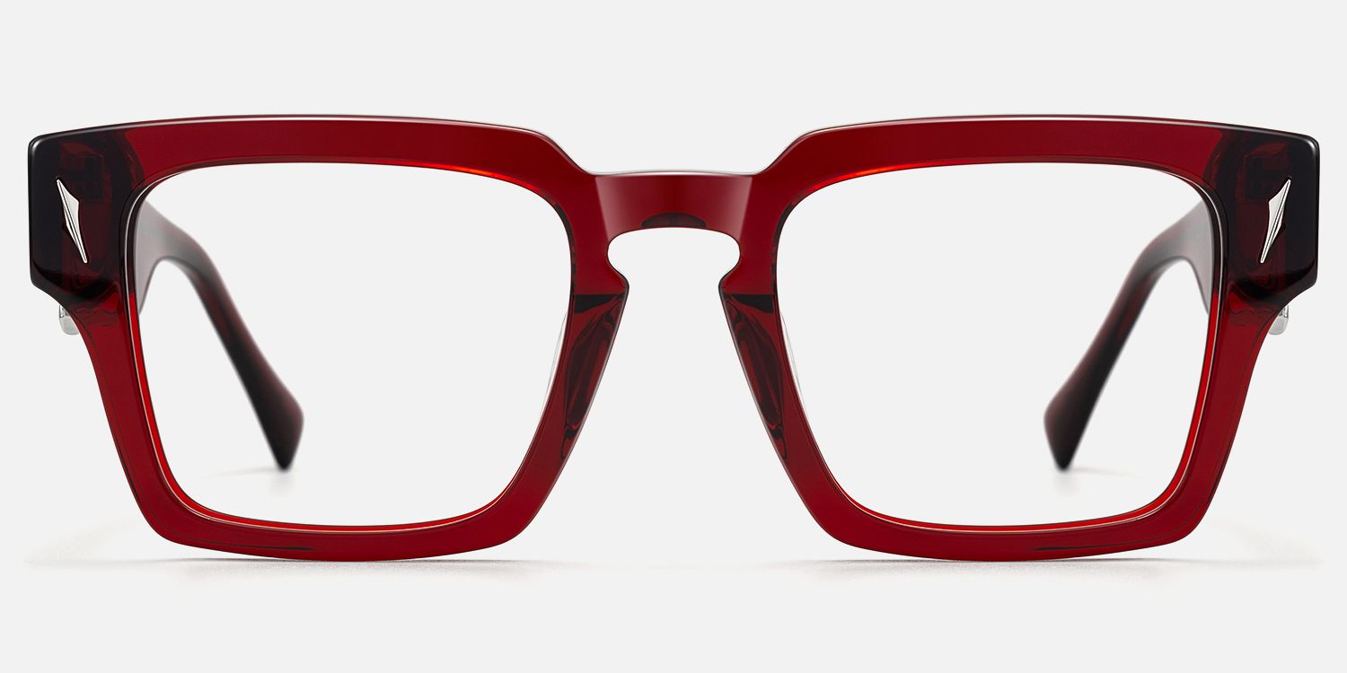 Stiletto - Rectangle Red Eyeglasses product image