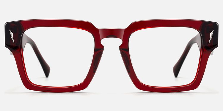 Stiletto - Transparent Red Gohtic Sword Glasses | Vooglam