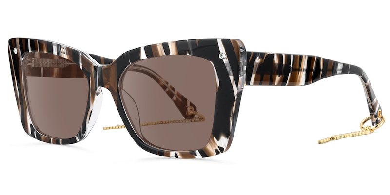 Rosa - Butterfly Pattern Sunglasses