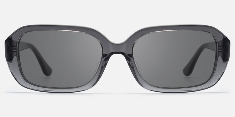 Mies - Gray Tinted Sunglasses with Screw Details | Vooglam