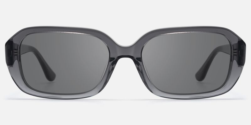 Mies - Gray Tinted Sunglasses with Screw Details | Vooglam