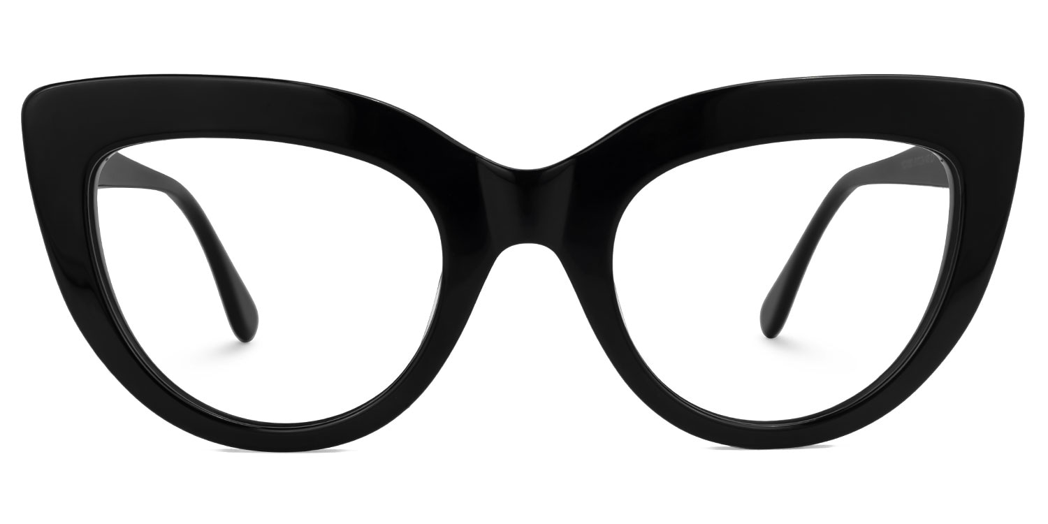 

Eliud - Cat Eye Black Eyeglasses