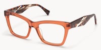 Vibranium - Rectangle Orange Eyeglasses - 3