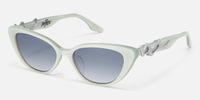 No Fate - Cat Eye Black Sunglasses | Vooglam Front View