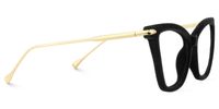 Hilary - Butterfly Black Eyeglasses | Vooglam 
