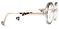 Baback - Round Animal Eyeglasses | Vooglam 