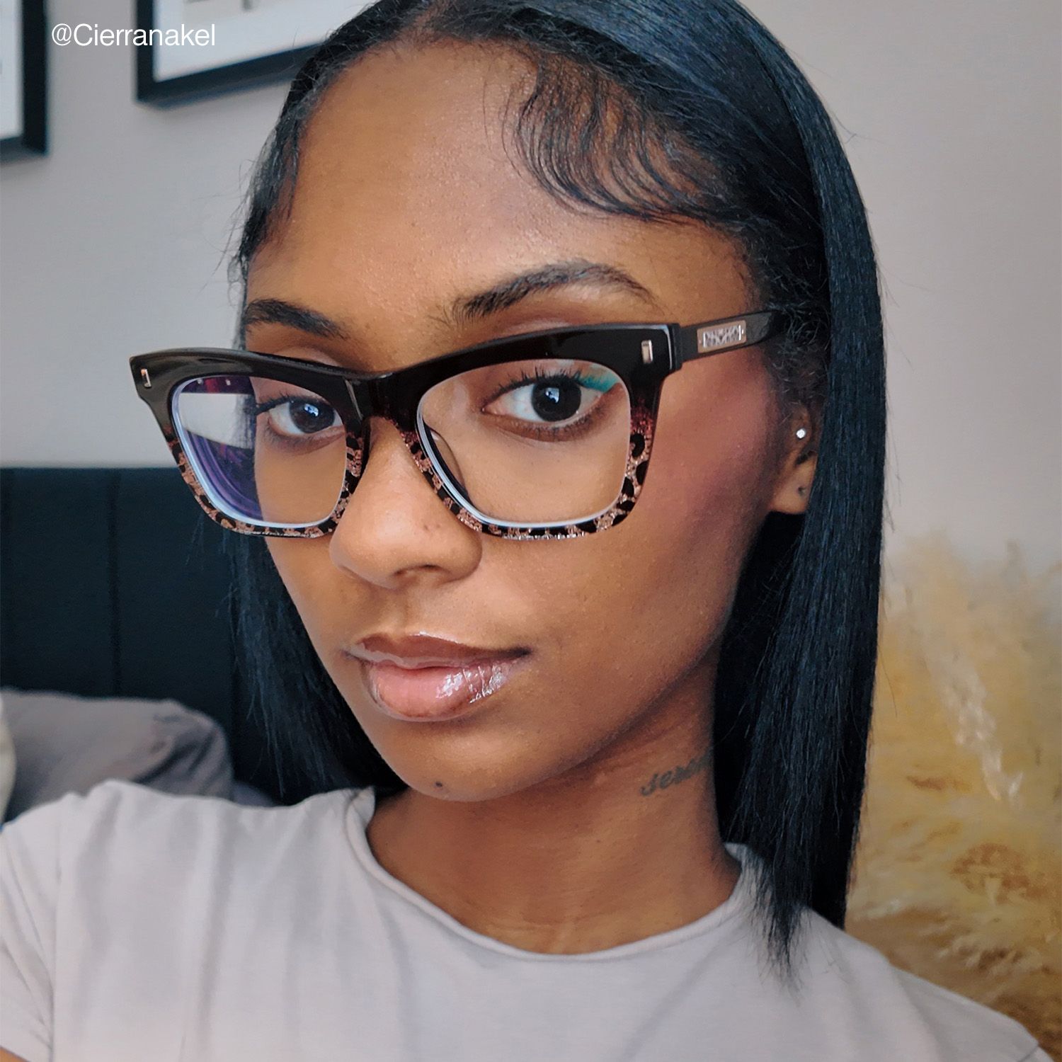 Calico - Square Two-tone Eyeglasses