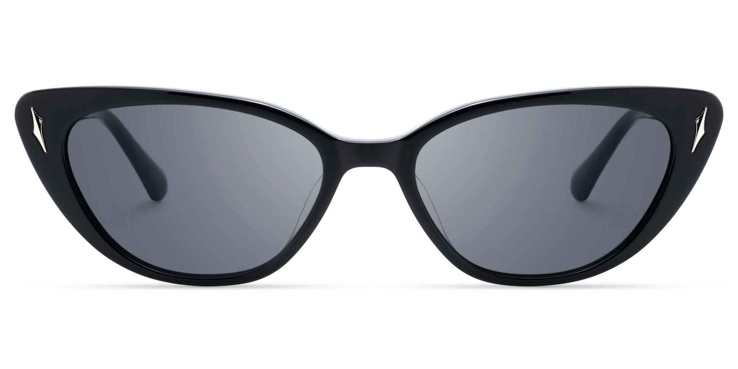 

As If - Cat Eye Black Sunglasses