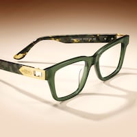 Legacy - Rectangle Green Eyeglasses - 1