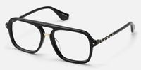 Marfa - Aviator Black Eyeglasses