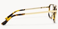 Navigator - Aviator Tortoise Eyeglasses - 4