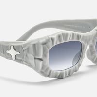 The Geologist - Gray Marble Sunglasses | Vooglam Design Details