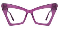 Elphaba - Butterfly Purple Eyeglasses | Vooglam Angle View