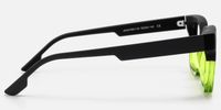 Strobe - Rectangle Two-tone Eyeglasses | Vooglam Side View
