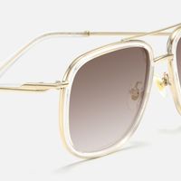 Breeze - Aviator Transparent Eyeglasses | Vooglam Design Details