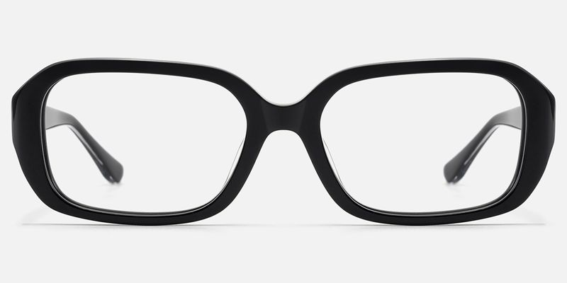 Mies - Exposed Hardware Acetate Black Frames | Vooglam
