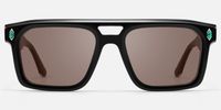 Bastion - Black Aviator Sunglasses | Vooglam Angle View