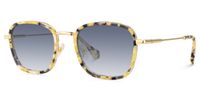 Sundance - Square Yellow Sunglasses | Vooglam Front View