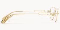 Bladework - Rectangle Gold Eyeglasses - 3