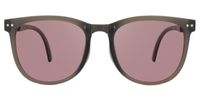 Jackopa - Square Purple Sunglasses | Vooglam Angle View