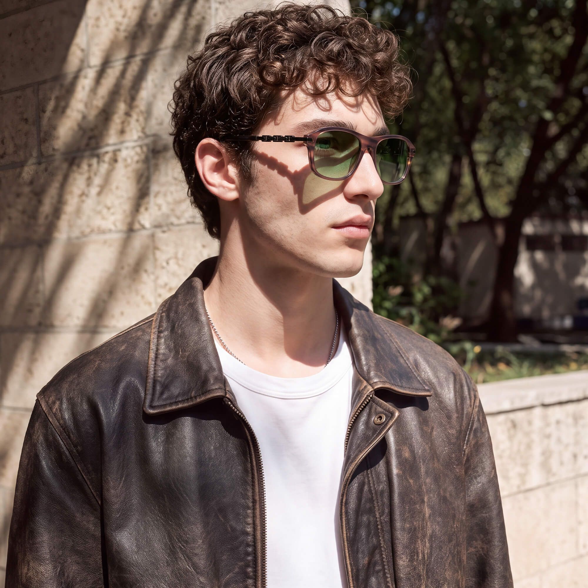 Brand Story: Behind the design of Albini - Red Brown Horn Green Tint Sunglasses by Vooglam