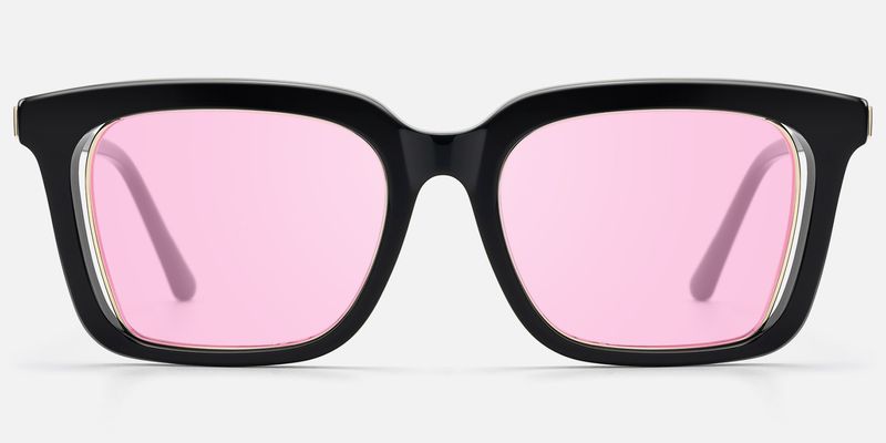 Chaparral - Rectangle Black Sunglasses