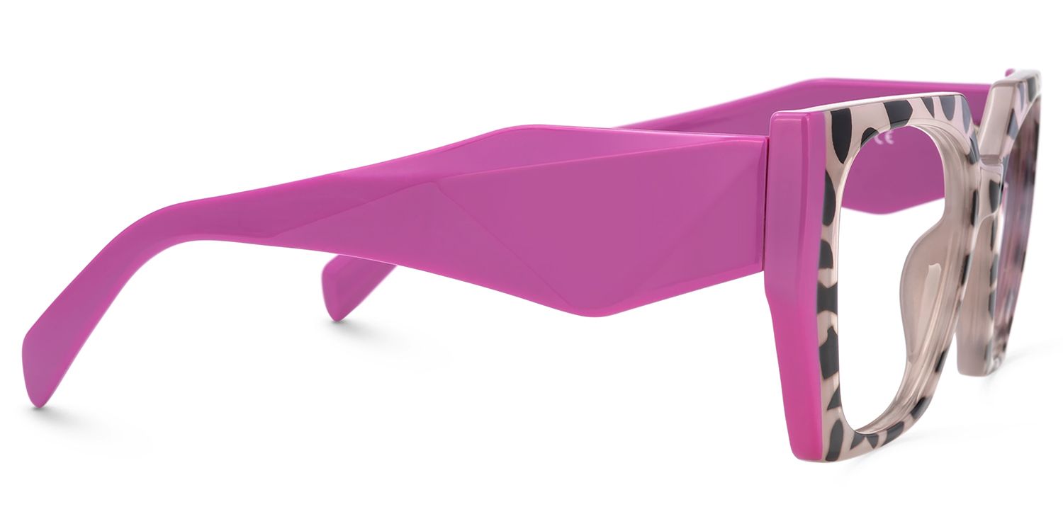 Faridah - Geometric Animal Eyeglasses | Vooglam 4