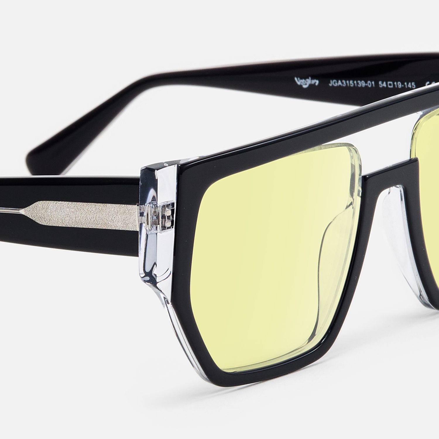 Inerney - Aviator Black Sunglasses product detail 4