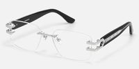 Aurum - Rectangle Black Eyeglasses