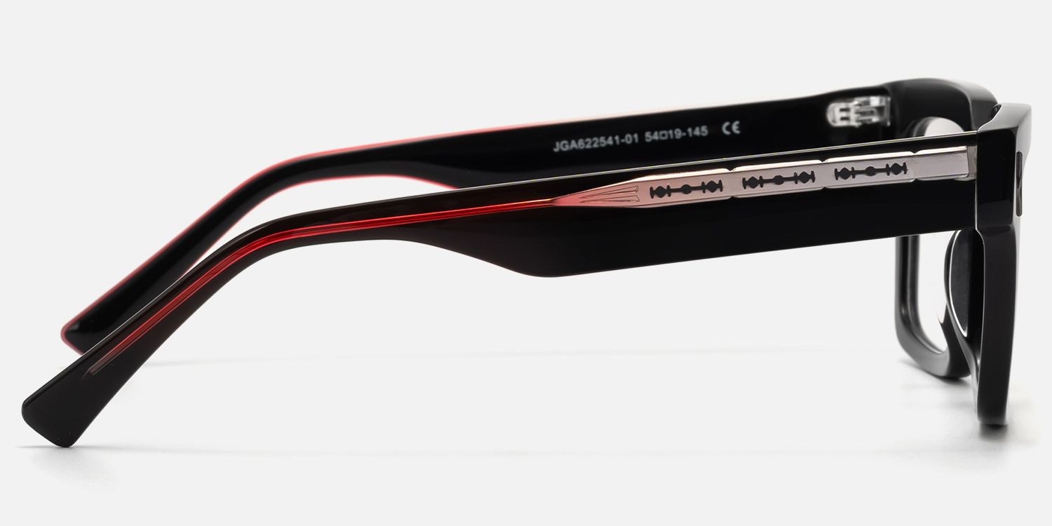 Razor - Rectangle Black Eyeglasses product detail 3