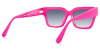 Qacha - Square Pink Sunglasses - 4