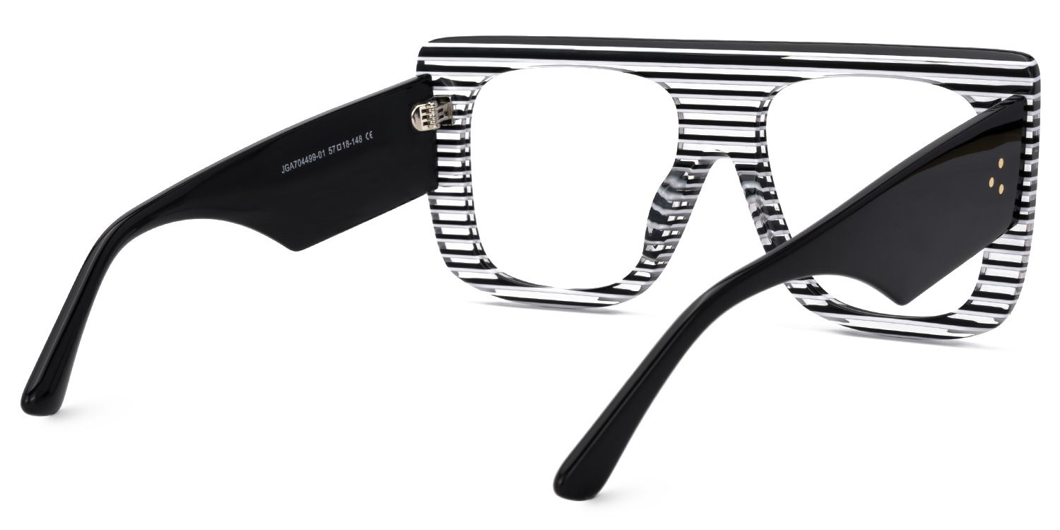 Halian - Aviator Pattern Eyeglasses by Vooglam - Side View